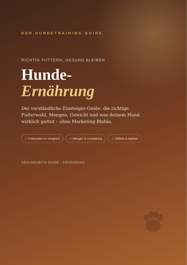 Hunde-Ernährung – Der verständliche Guide: richtig füttern & gesund bleiben | eBook