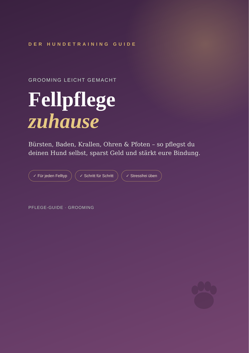 Fellpflege & Grooming zuhause – Bürsten, Baden, Krallen & mehr | eBook